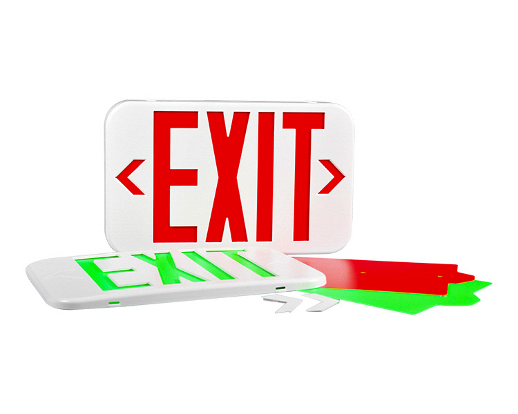 EZXTEU2BCWEM (EZCXTEU2BCWEM) -বিআই-কালার কমপ্যাক্ট আকার এলইডি প্রস্থান সাইন