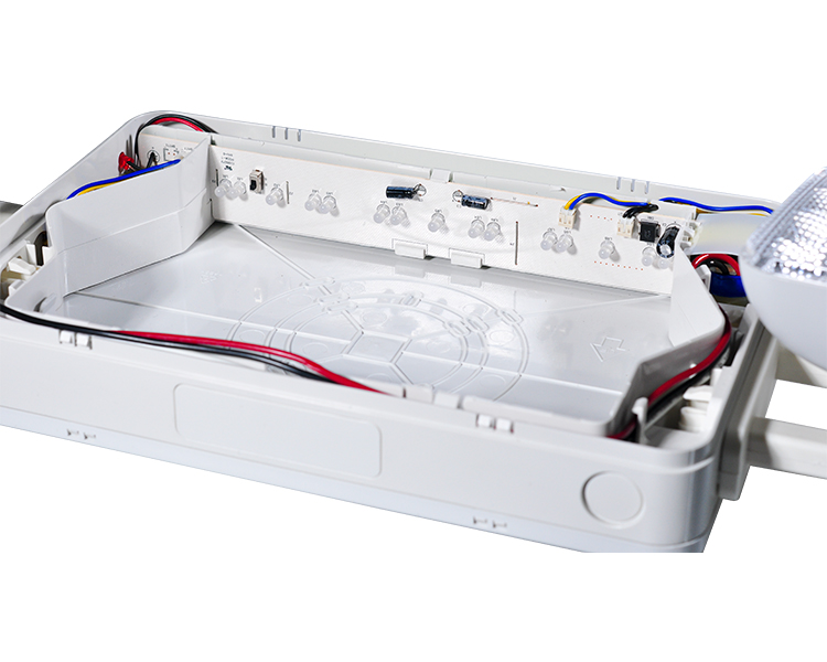 JLEC2BCW-BI-COMLE LED কম্বো জরুরী প্রস্থান সাইন এলইডি হেডস সহ