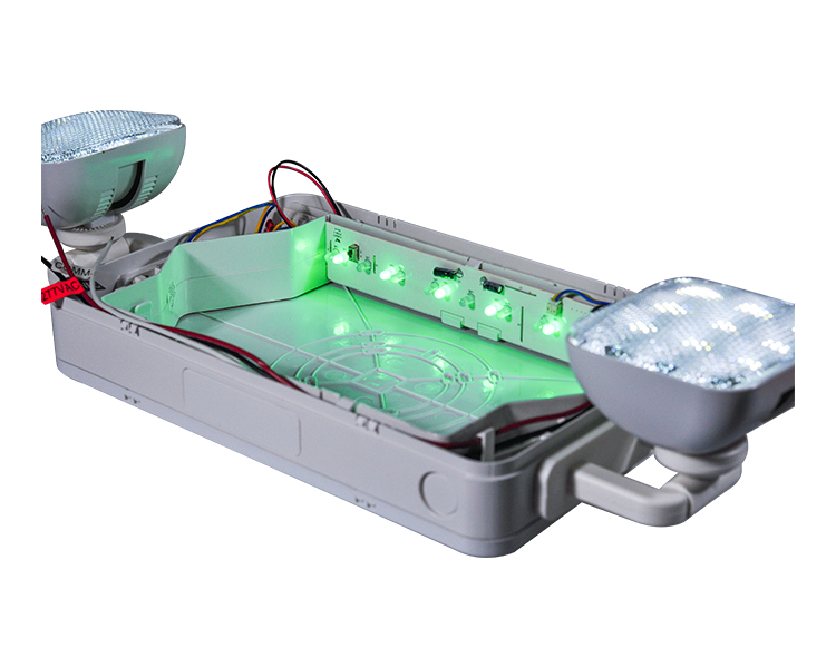 JLEC2BCW-BI-COMLE LED কম্বো জরুরী প্রস্থান সাইন এলইডি হেডস সহ