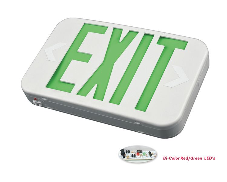 EZXTEU2BCWEM (EZCXTEU2BCWEM) -বিআই-কালার কমপ্যাক্ট আকার এলইডি প্রস্থান সাইন