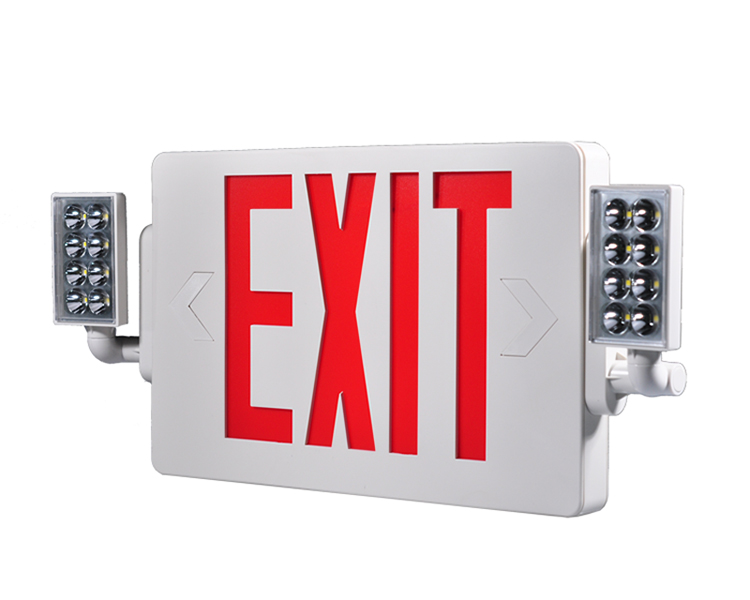 Jlecd2rw-emergency ফায়ার প্রস্থান লাইট রেড লেটারস সহ