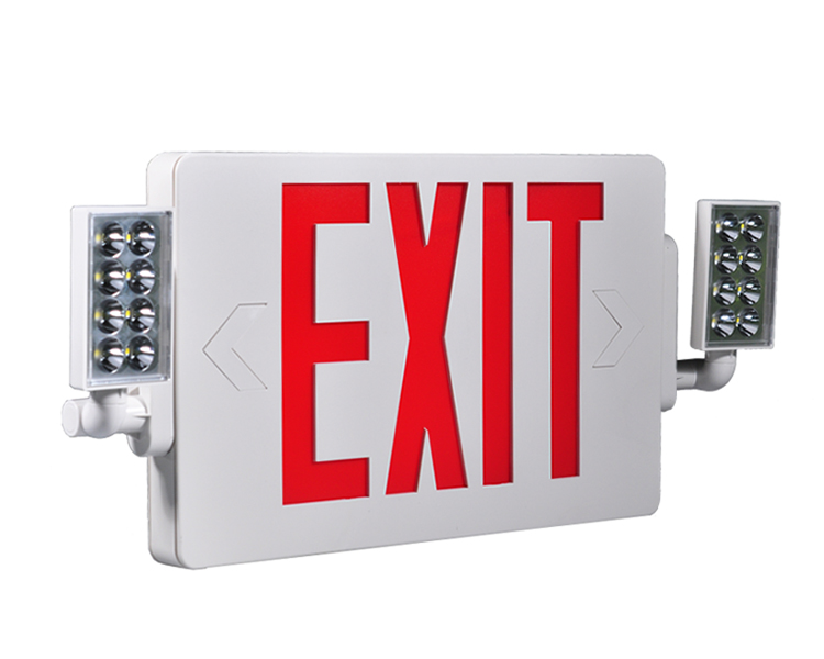 Jlecd2rw-emergency ফায়ার প্রস্থান লাইট রেড লেটারস সহ