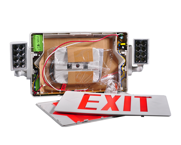 Jlecd2rw-emergency ফায়ার প্রস্থান লাইট রেড লেটারস সহ