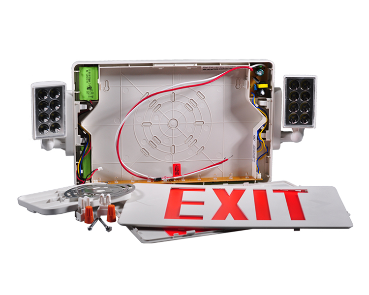 Jlecd2rw-emergency ফায়ার প্রস্থান লাইট রেড লেটারস সহ