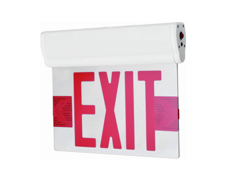 Jelcex1rm-single face LED LED EXIT LOY রৌপ্য মাইলারের সাথে