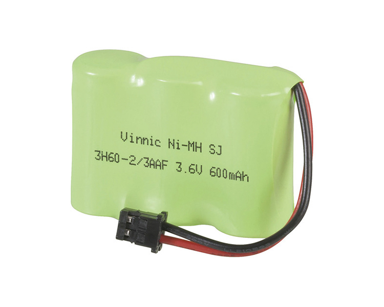 নি-এমএইচ ব্যাটারি 3.6V 600mah