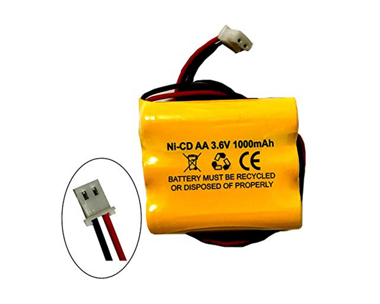 নি-ক্যাড ব্যাটারি 3.6V 1000mah